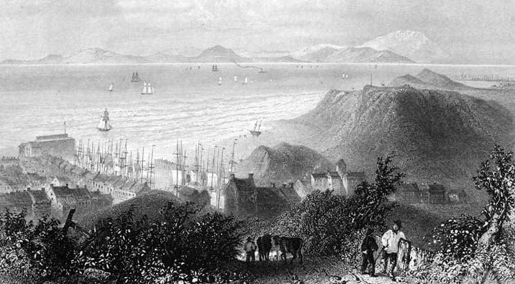 Harrington Harbour circa 1840